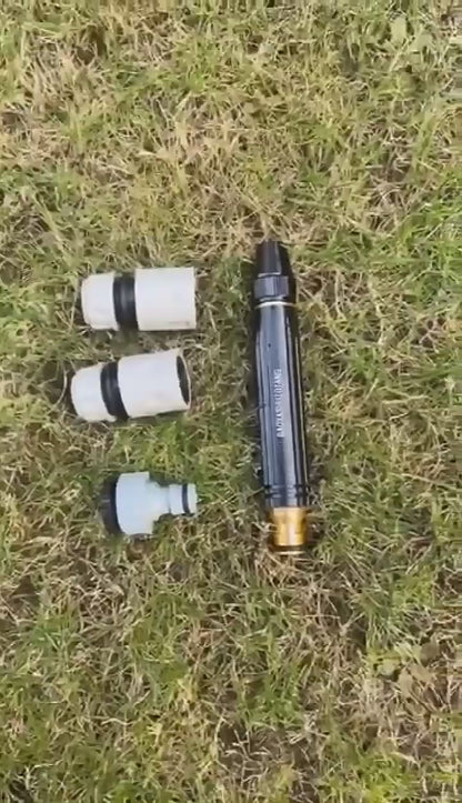 3 Attachment Nozzle Water Pressure Washing Sprayer