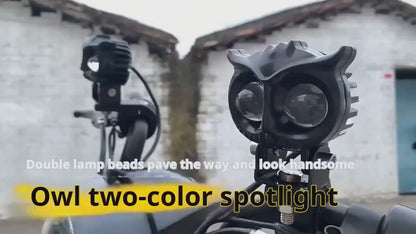Owl Shape design motorcycle LED Fog light